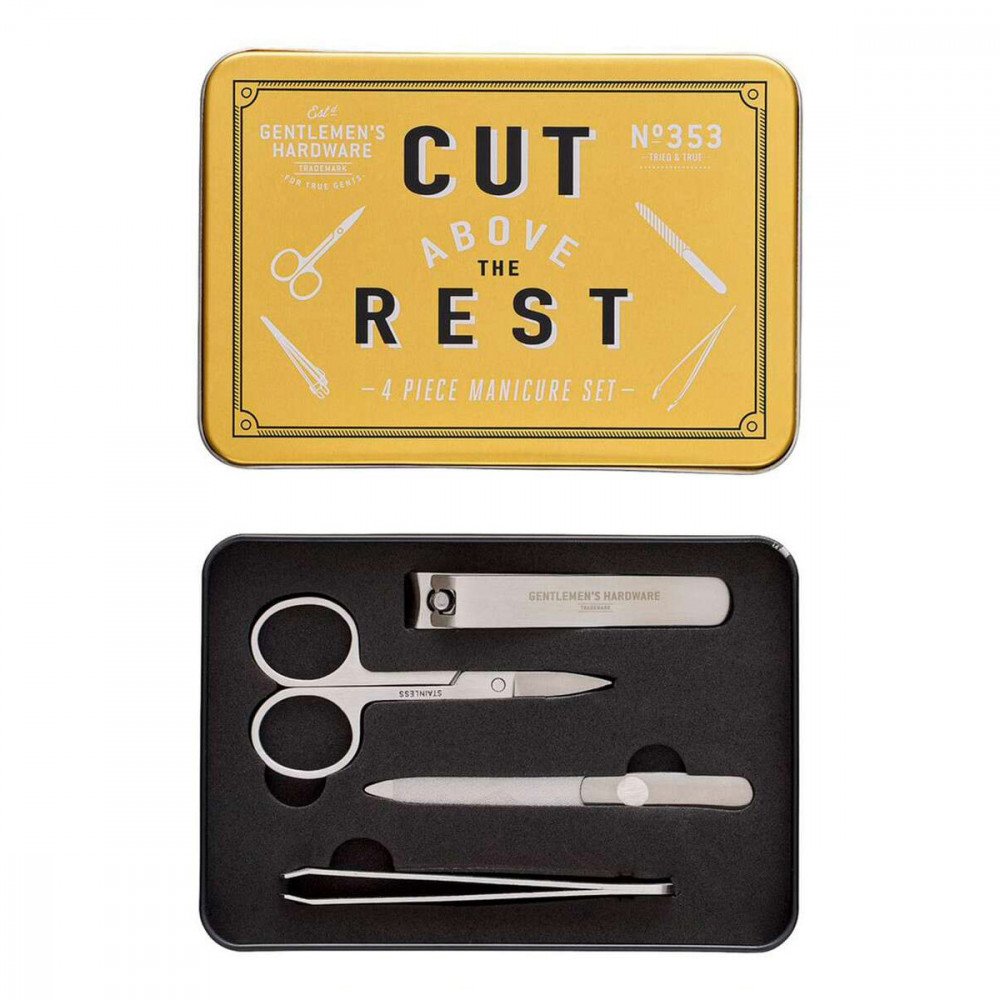 Gentlemen's Hardware Manicure Set in Tin - immagine 2