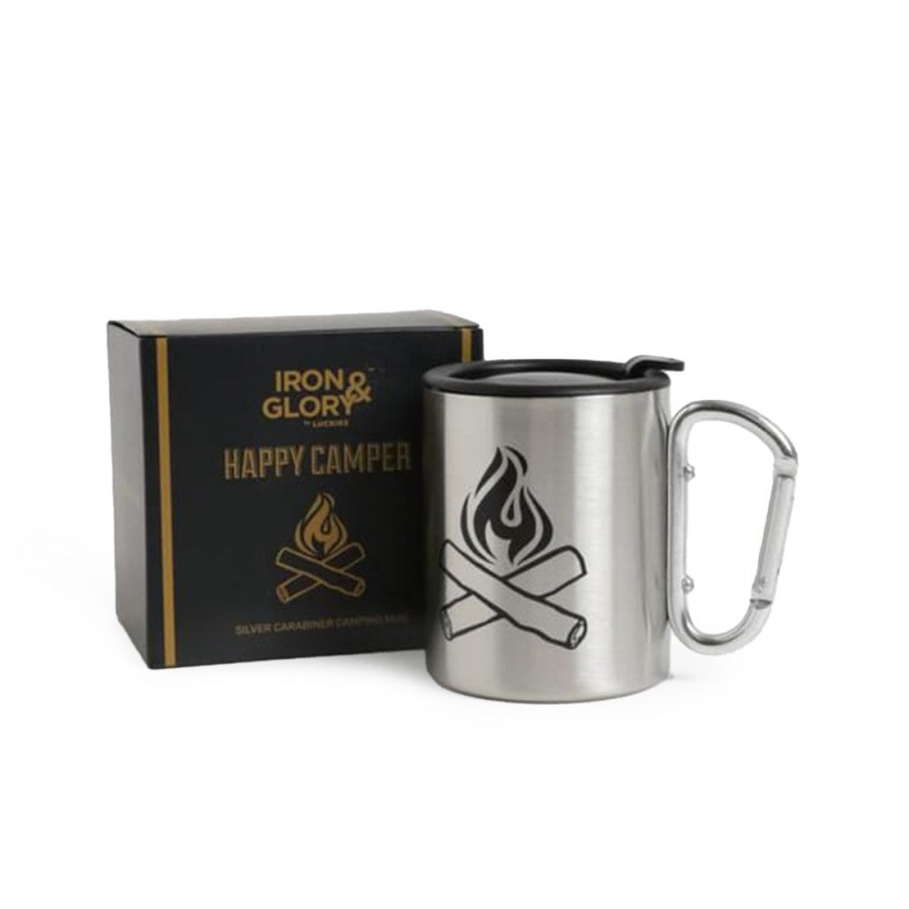 Iron & Glory by Luckies - Happy Camper tazza da campeggio silver - immagine 2