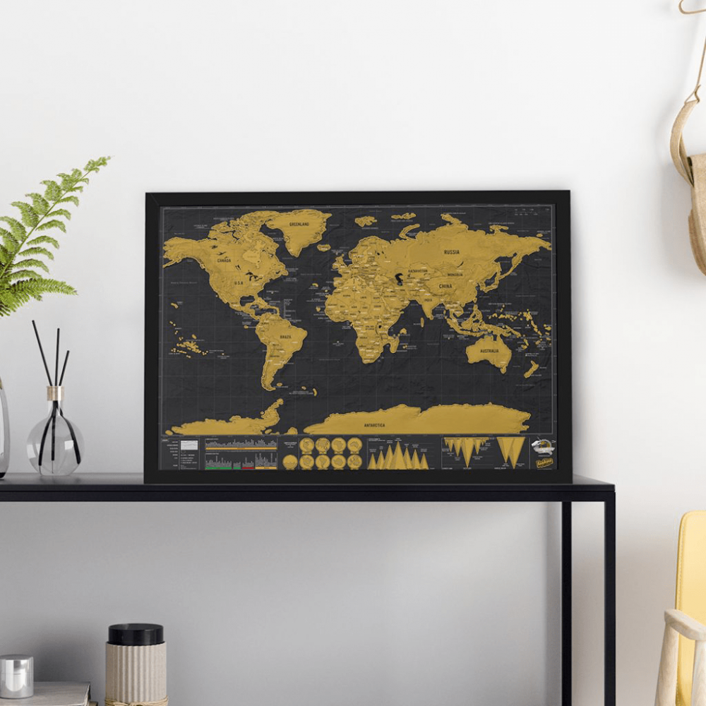 Luckies Scratch Map Deluxe XL - immagine 2