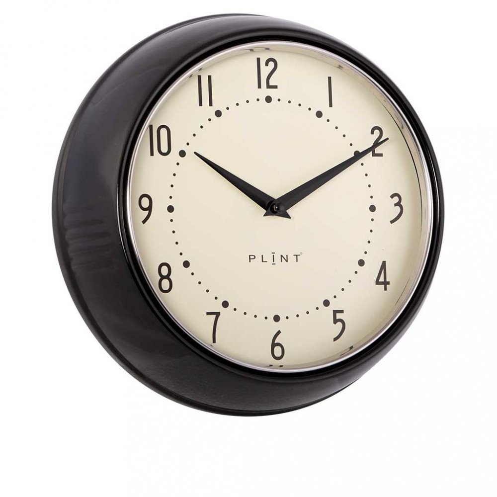 Orologio da cucina vintage Nero
