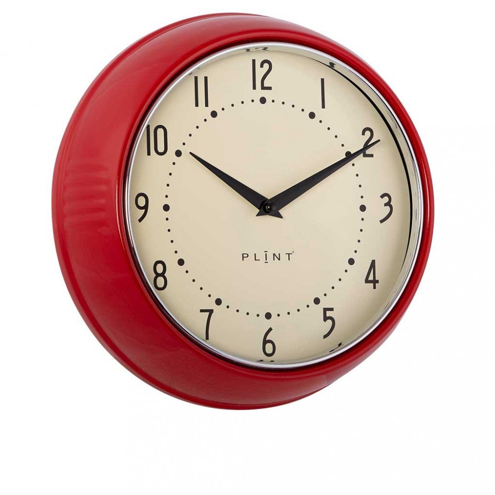 Orologio da cucina vintage Rosso