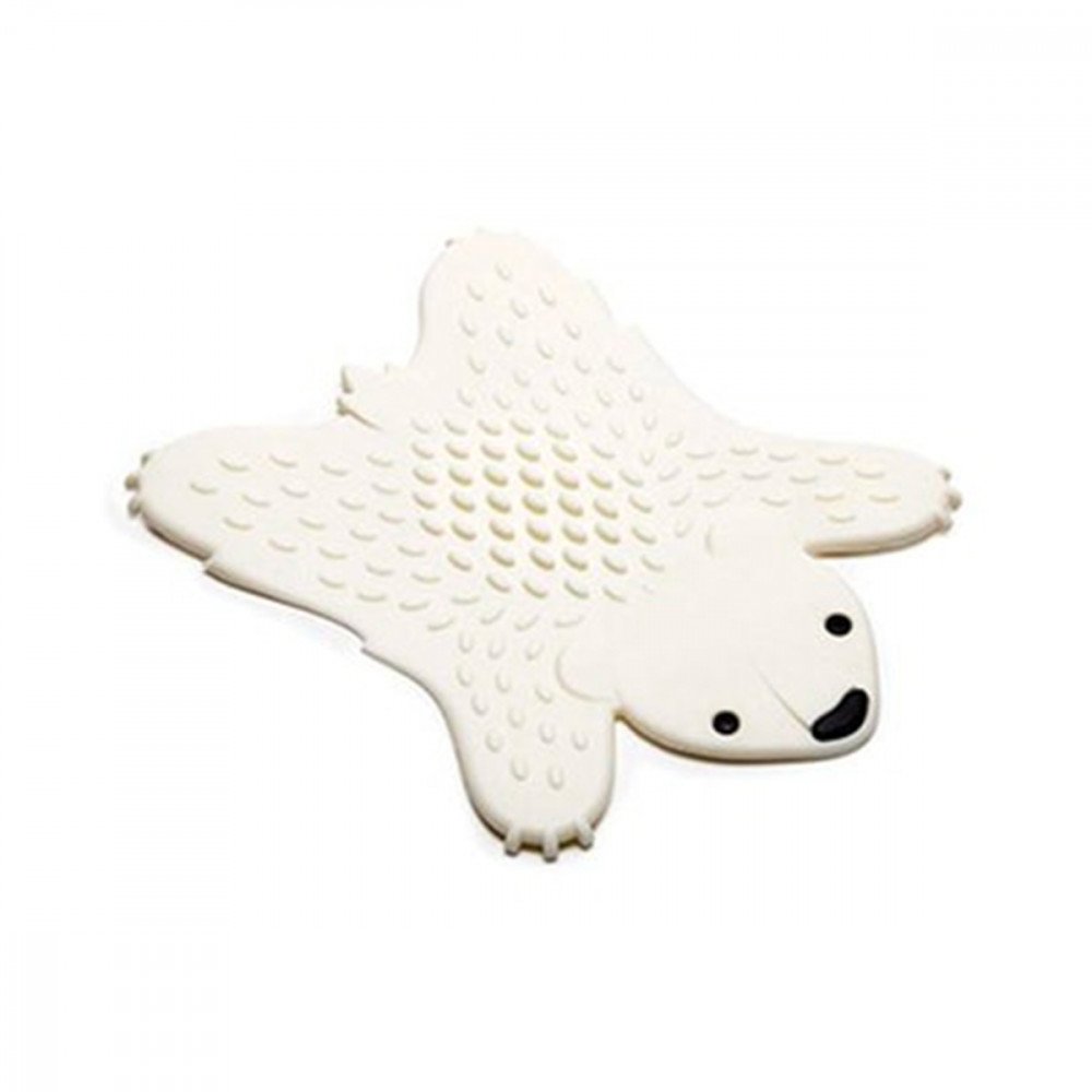 Ototo grizzly sottopentola in silicone bianco