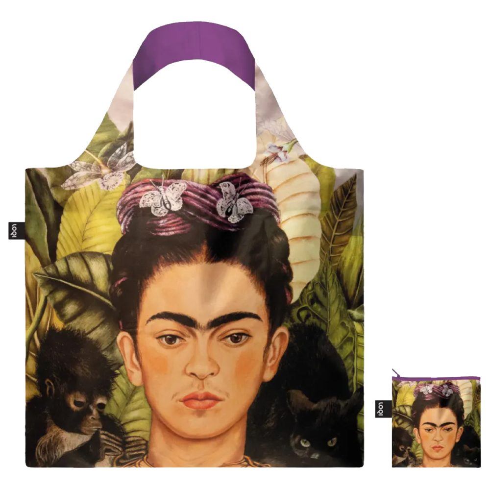 Loqi Shopping Bag Frida Self Portrait - immagine 2
