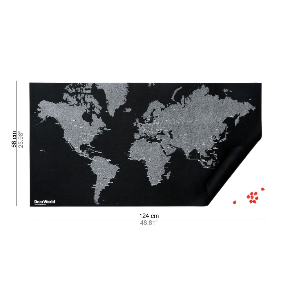 Palomar DearWorld with Cities medium nero - immagine 2