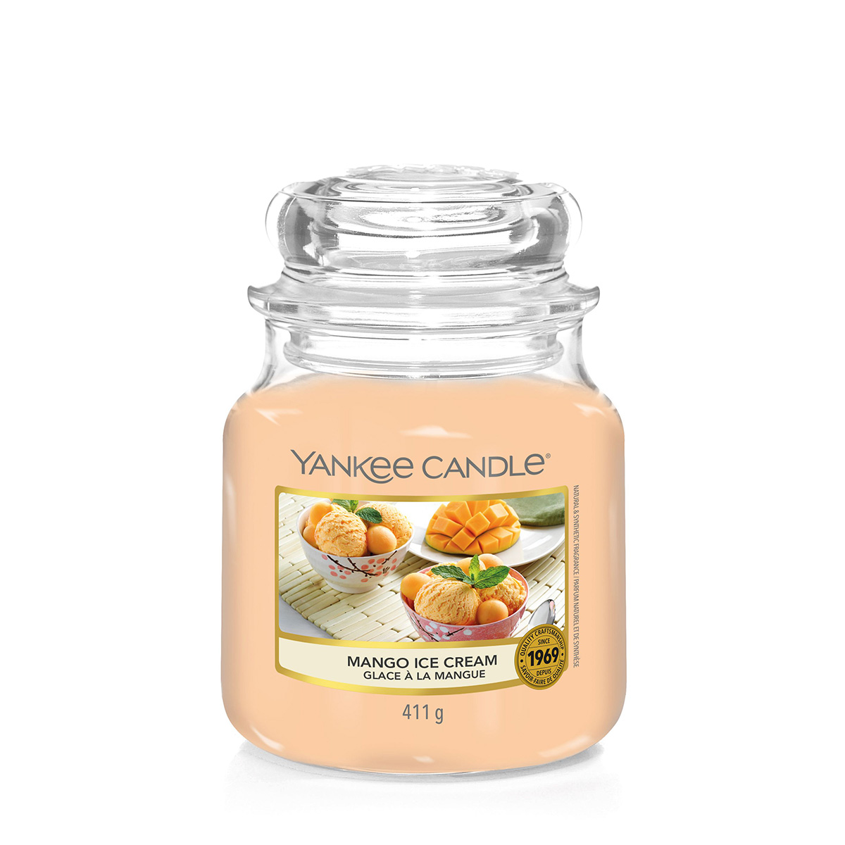 Yankee Candle Vanilla Candela Profumata In Giara Grande, Vaniglia :  : Casa e cucina