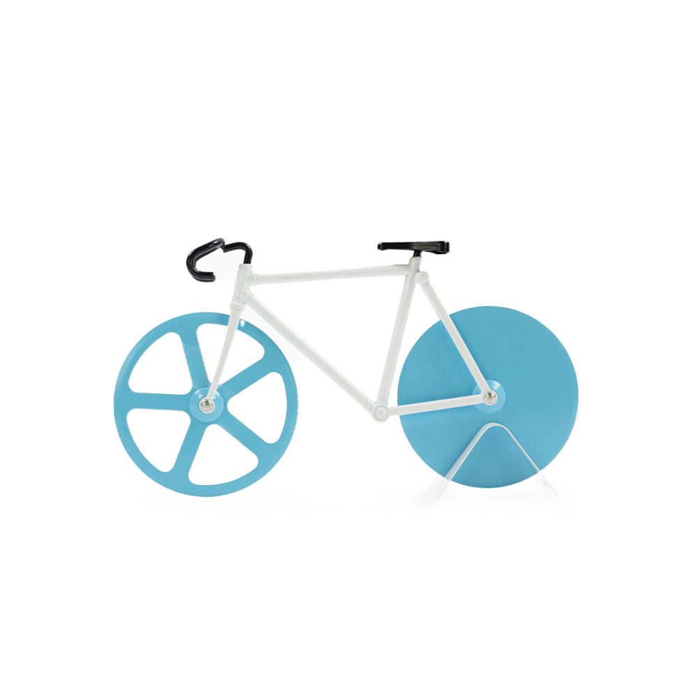 Doiy Fixie Bici taglia pizza Azzurro Antartica