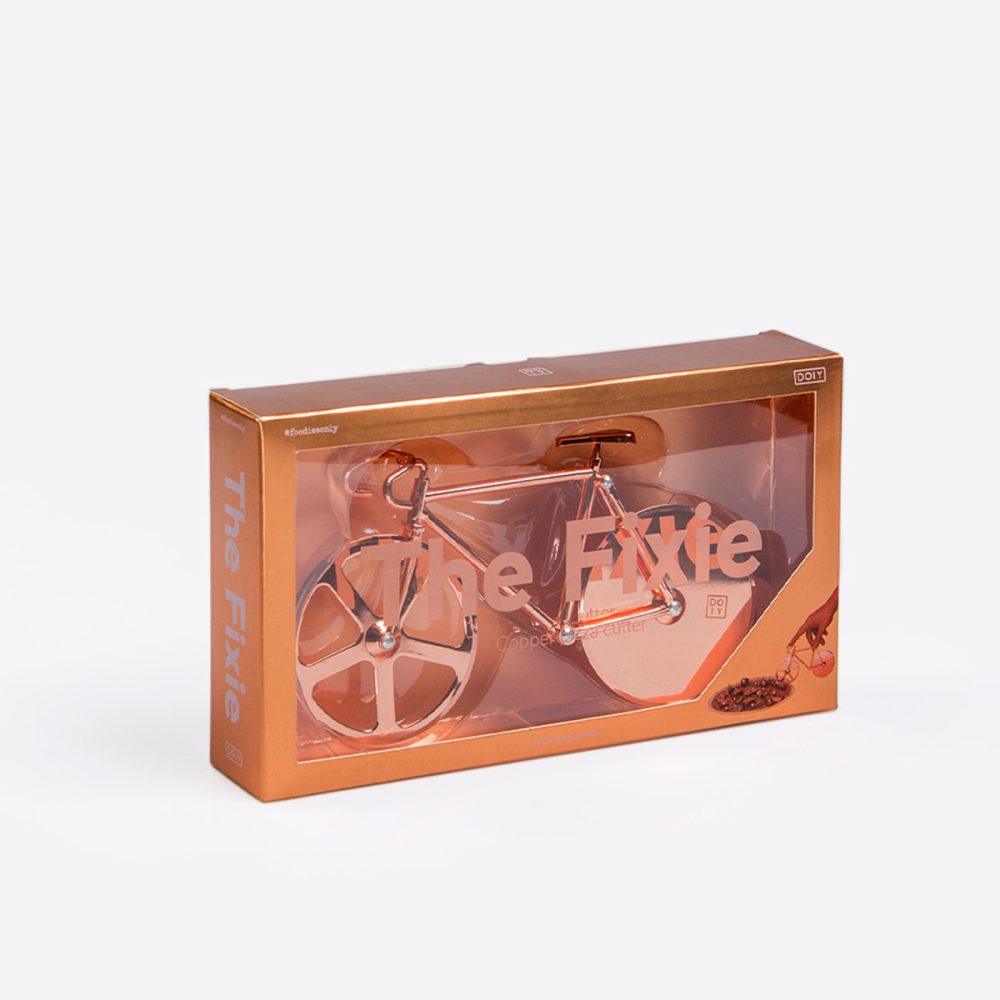 Doiy Fixie Bici taglia pizza Copper - immagine 3