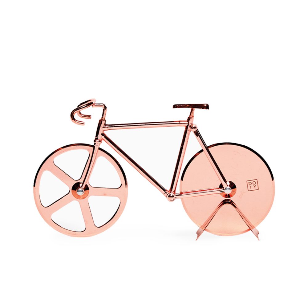 Doiy Fixie Bici taglia pizza Copper