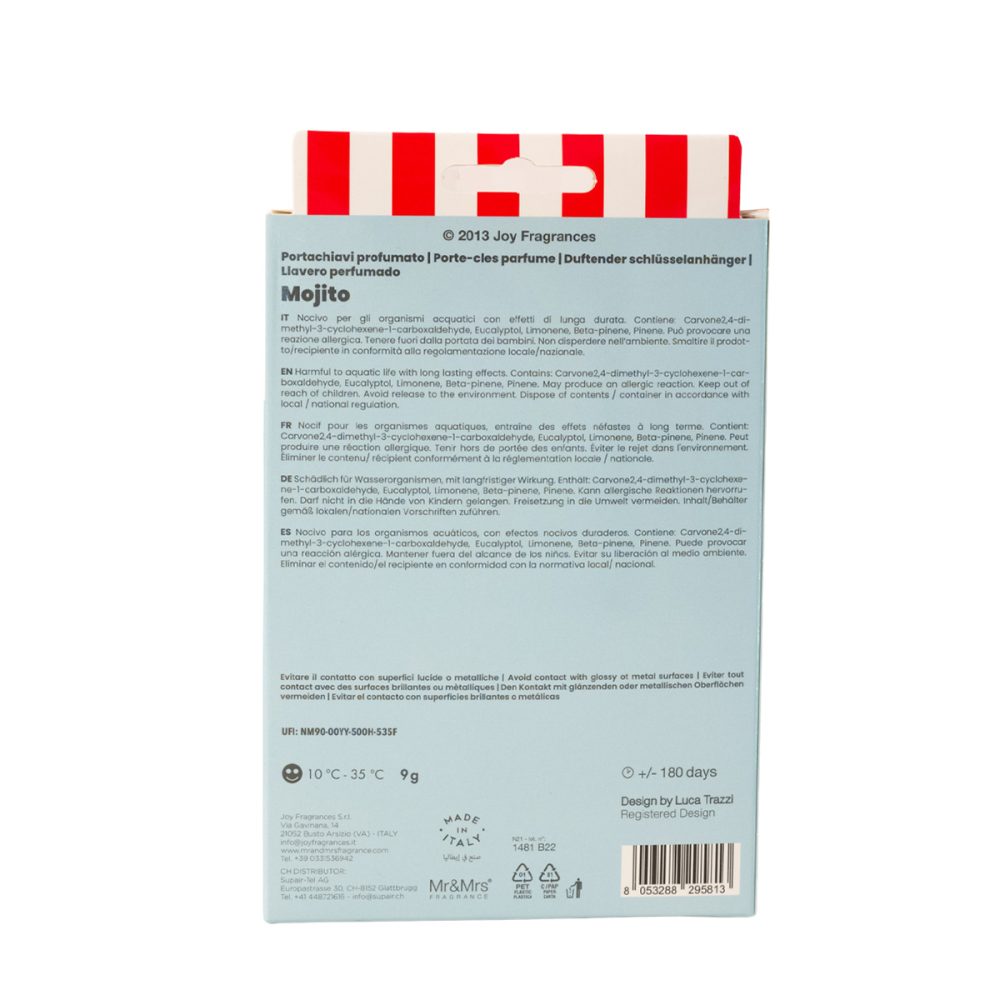 Mr&Mrs Fragrance Miss Kelli Smile Mojito Portachiavi Charm - immagine 3