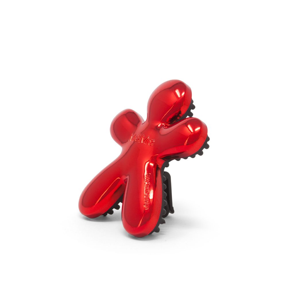 Mr&Mrs Fragrance Niki Red Chrome Peppermint Profumatore per auto ricaricabile