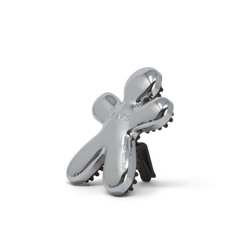 Mr&Mrs Fragrance Niki Silver Chrome Pure Profumatore per auto ricaricabile
