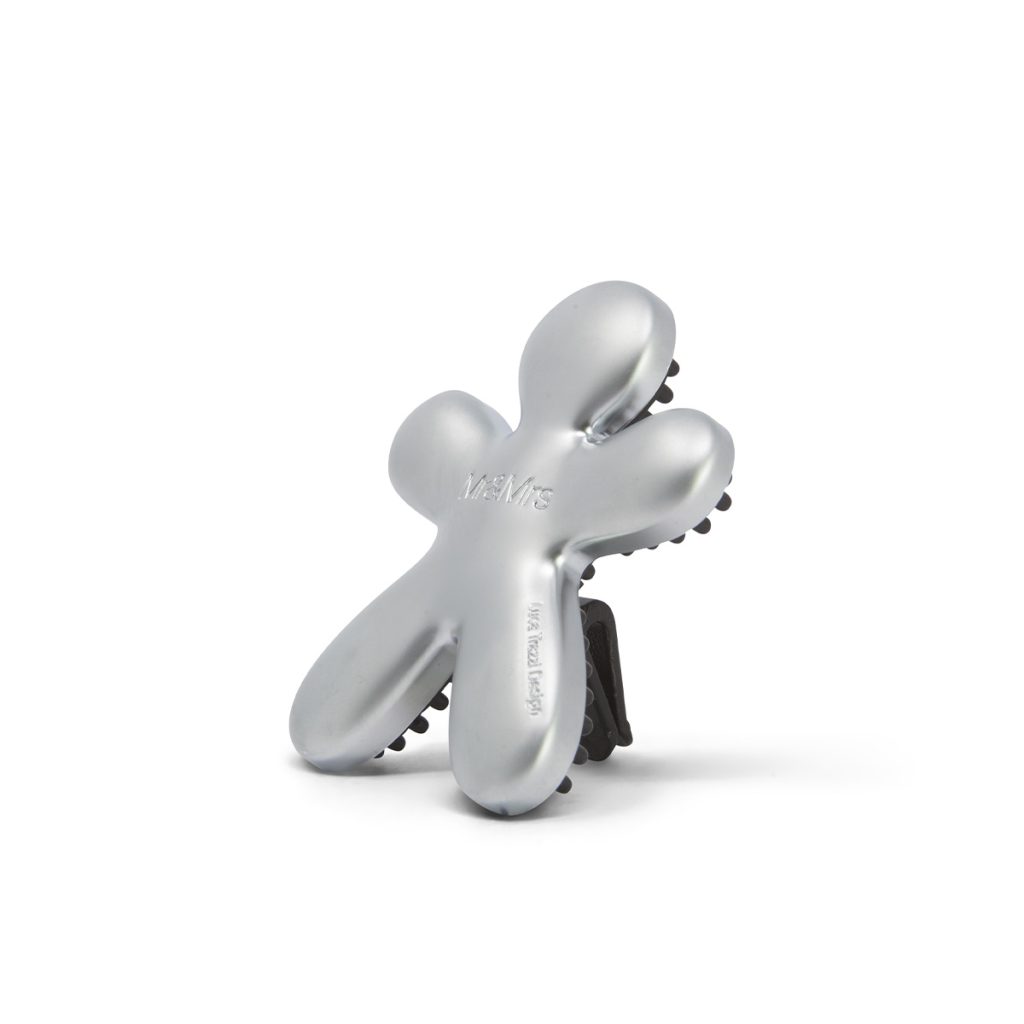 Mr&Mrs Fragrance Niki Silver Soft Touch Fresh Air Profumatore per auto ricaricabile