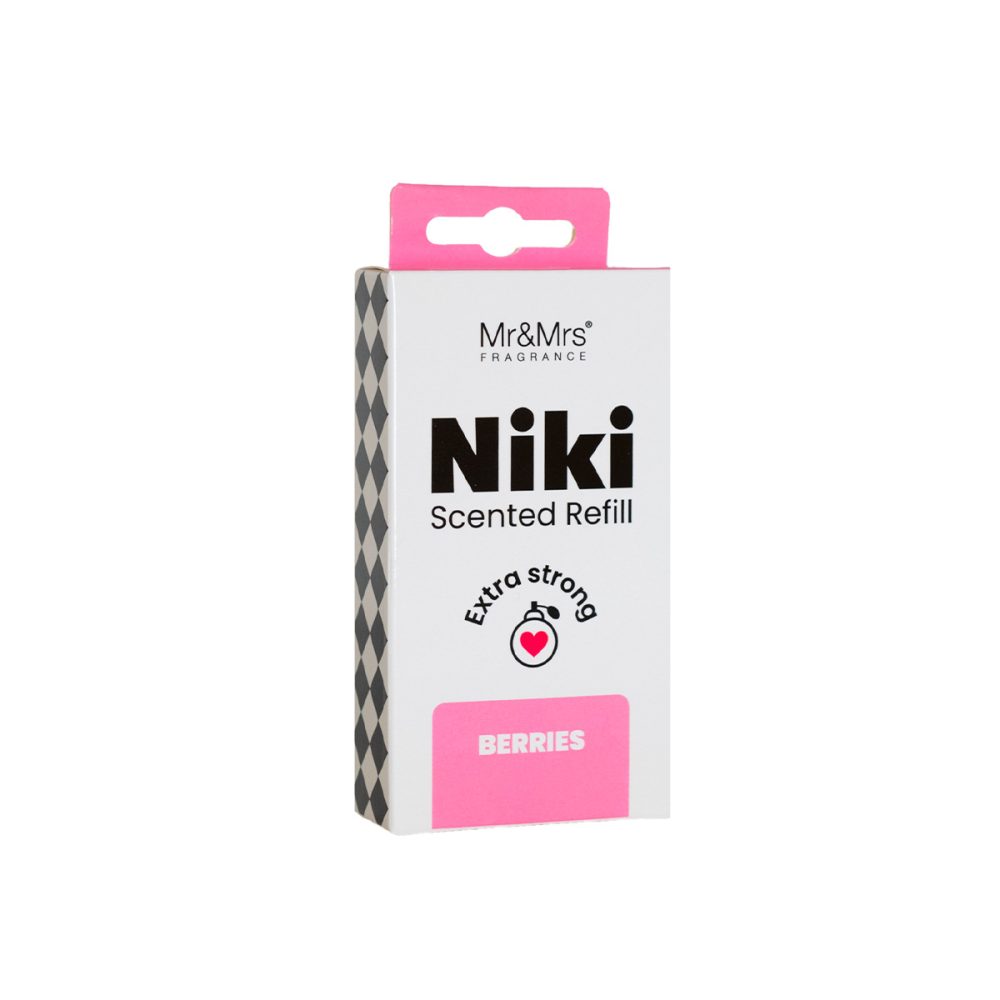 Mr&Mrs Fragrance Refill Niki Berries Profumatore per auto