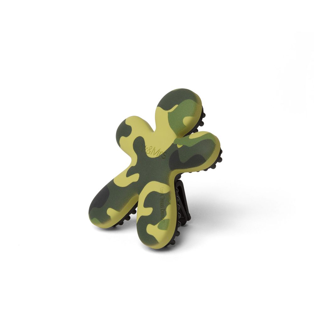 Mr&Mrs Fragrance Niki Camouflage Millitary Spicy Woods Profumatore per auto ricaricabile