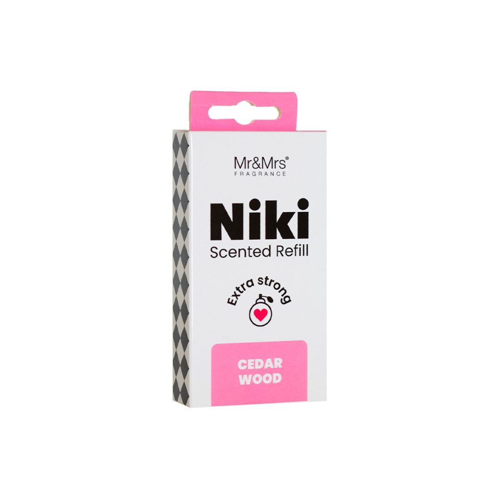 Z Mr&Mrs Fragrance Refill Niki Cedar Wood Profumatore per auto