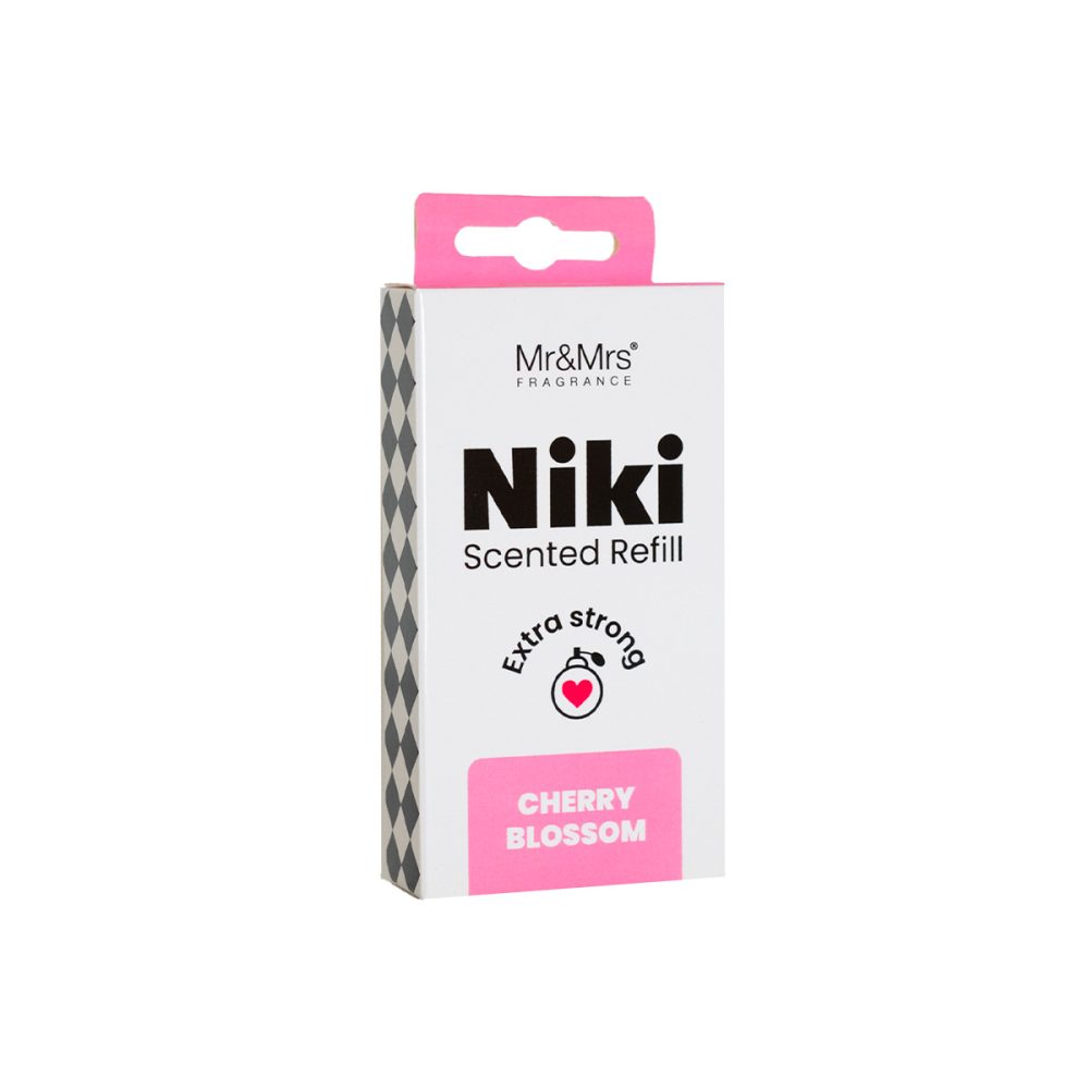 Mr&Mrs Fragrance Refill Niki Cherry Blossom Profumatore per auto