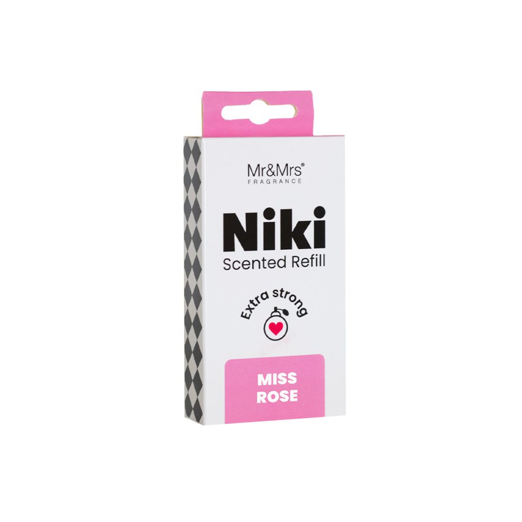 Z Mr&Mrs Fragrance Refill Niki Miss Rose Profumatore per auto