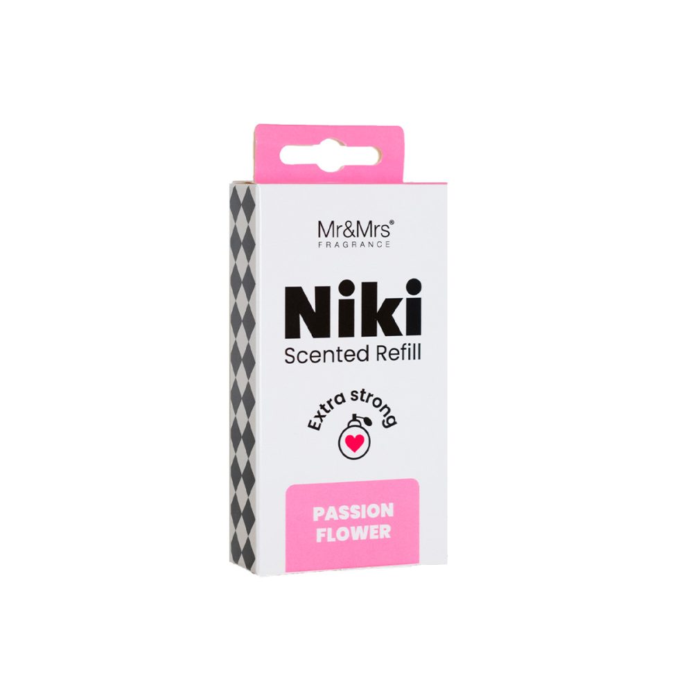 Mr&Mrs Fragrance Refill Niki Passion Flower Profumatore per auto