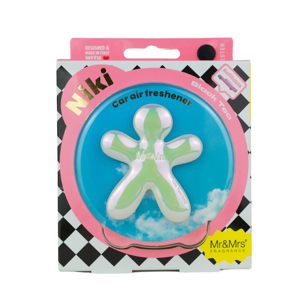 Mr&Mrs Fragrance Niki Iride White Black Tea Profumatore per auto ricaricabile - immagine 2