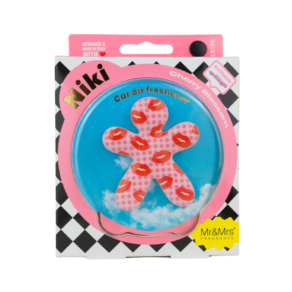 Z Mr&Mrs Fragrance Niki Lips Cherry Blossom Profumatore per auto ricaricabile - immagine 2
