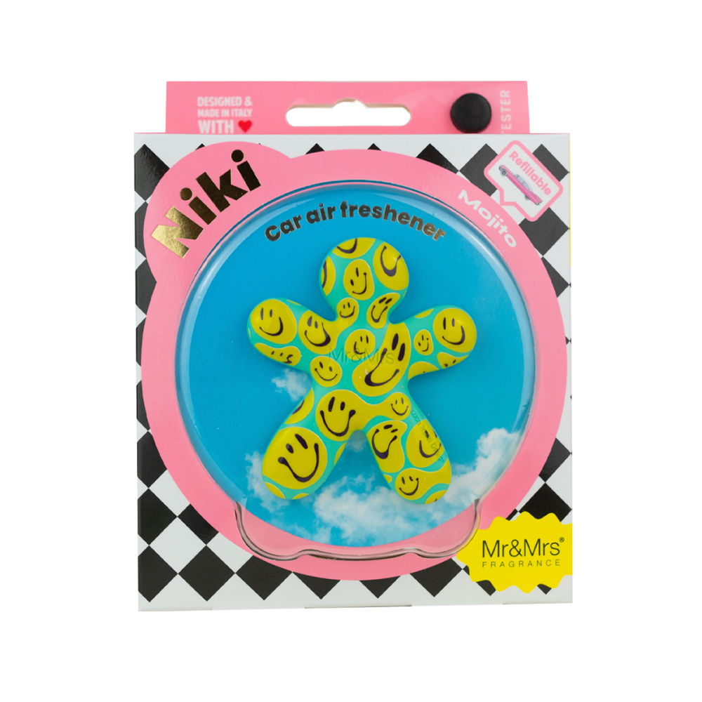Mr&Mrs Fragrance Niki Smile Mojito Profumatore per auto ricaricabile - immagine 2