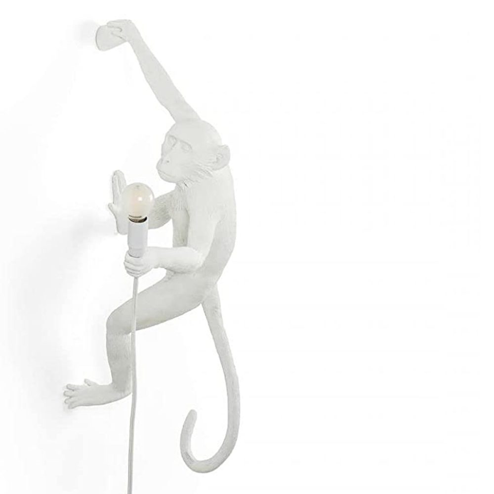 Seletti Lampada monkey lamp appesa destra