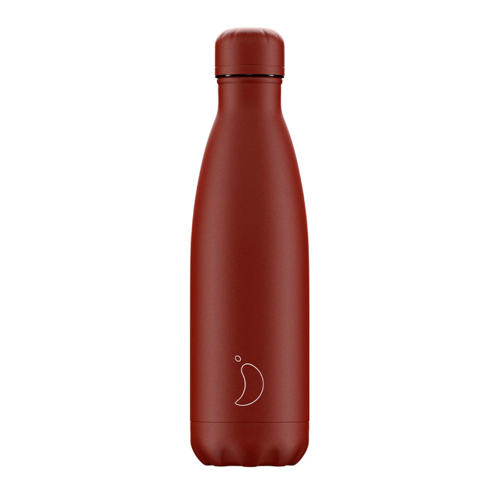 Chilly's Bottles - 500 ml - Matte All Red