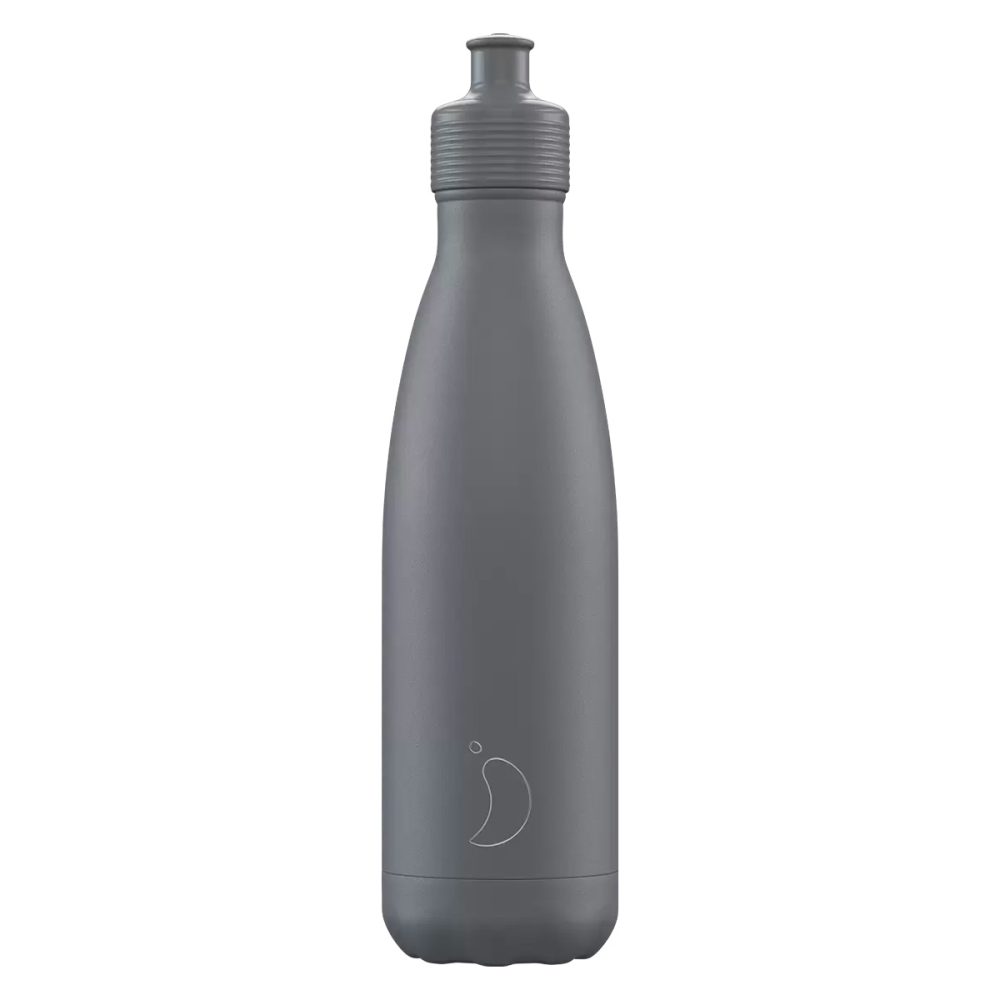 Chilly's Bottles - 500 ml - Sport Monochrome Grey