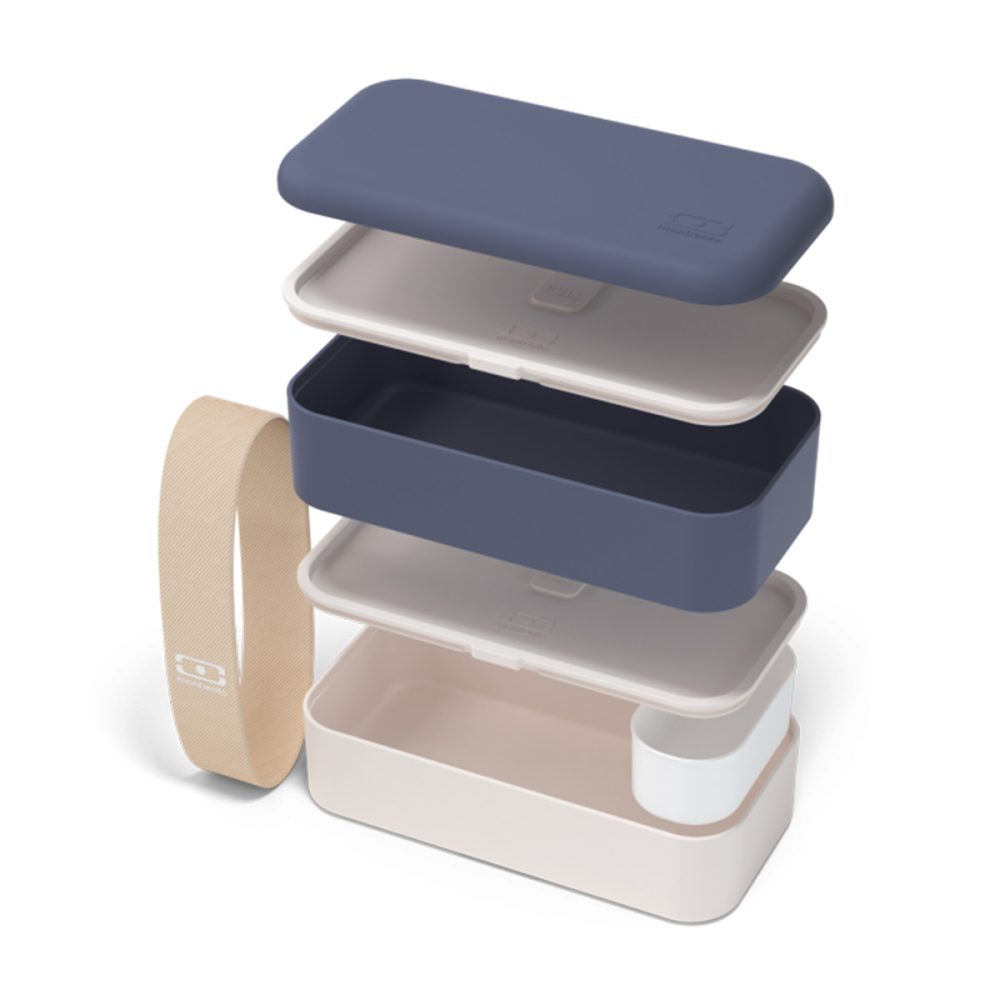 Monbento - Lunch Box Original Blue Natural - immagine 3