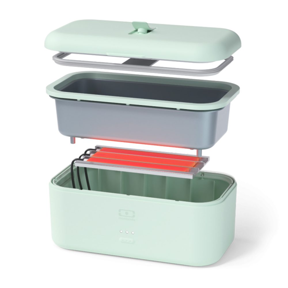 Monbento - Lunch Box Original Warmer Green Pastel - immagine 4