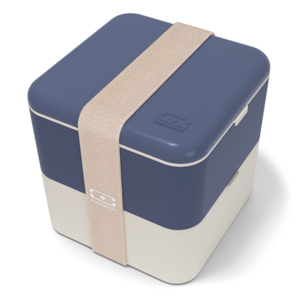 Monbento - Lunch Box Square Blue Natural