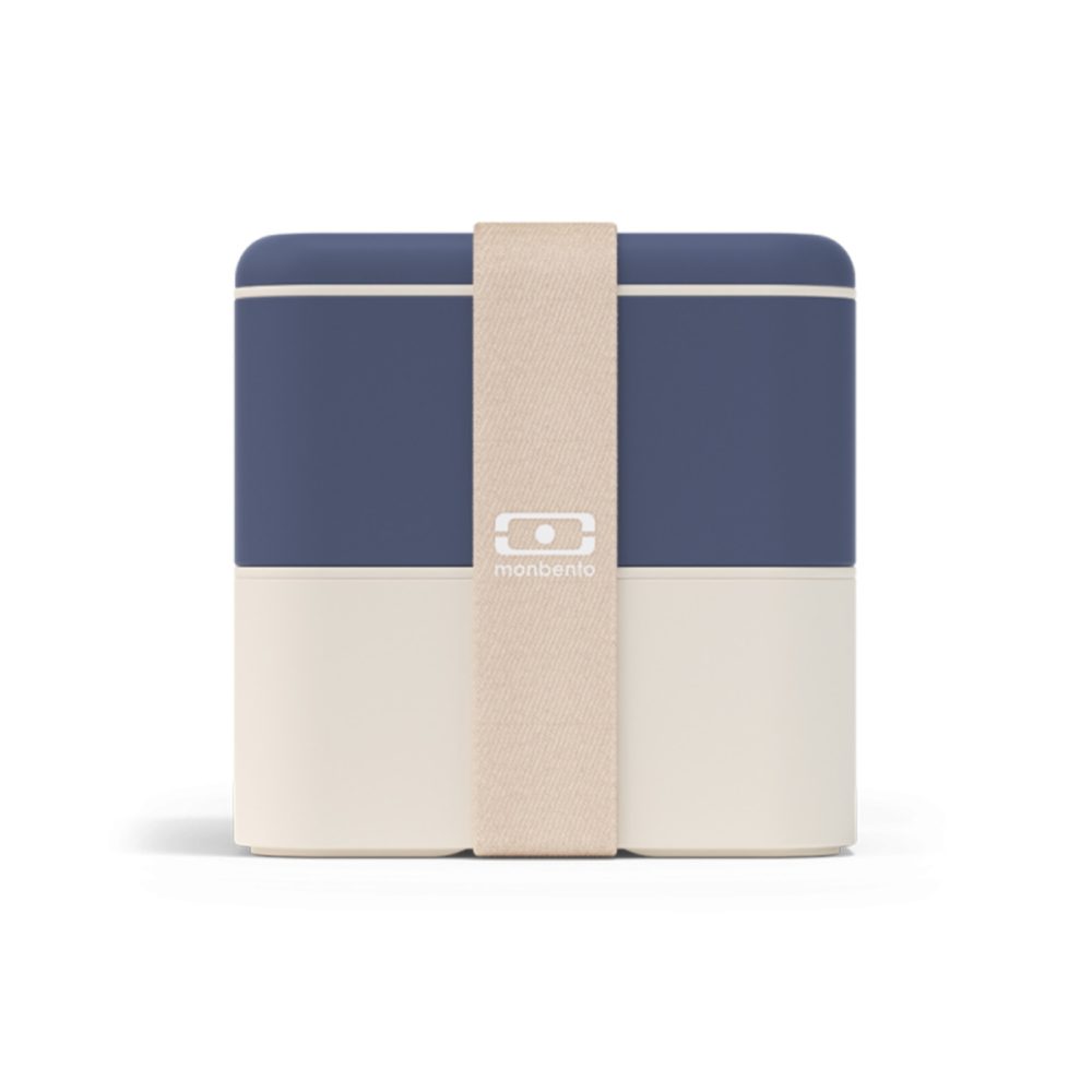Monbento - Lunch Box Square Blue Natural - immagine 2