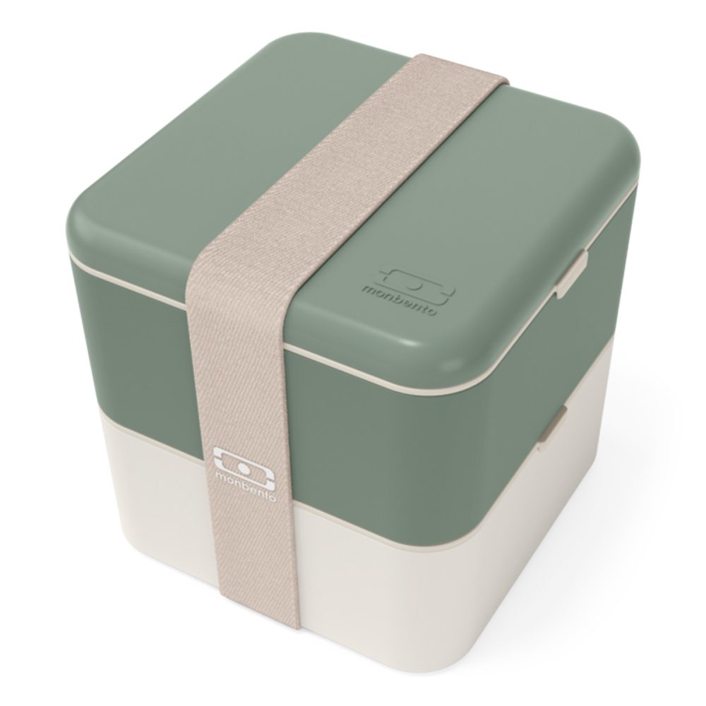 Monbento - Lunch Box Square Green Natural