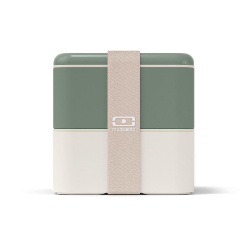 Monbento - Lunch Box Square Green Natural - immagine 2