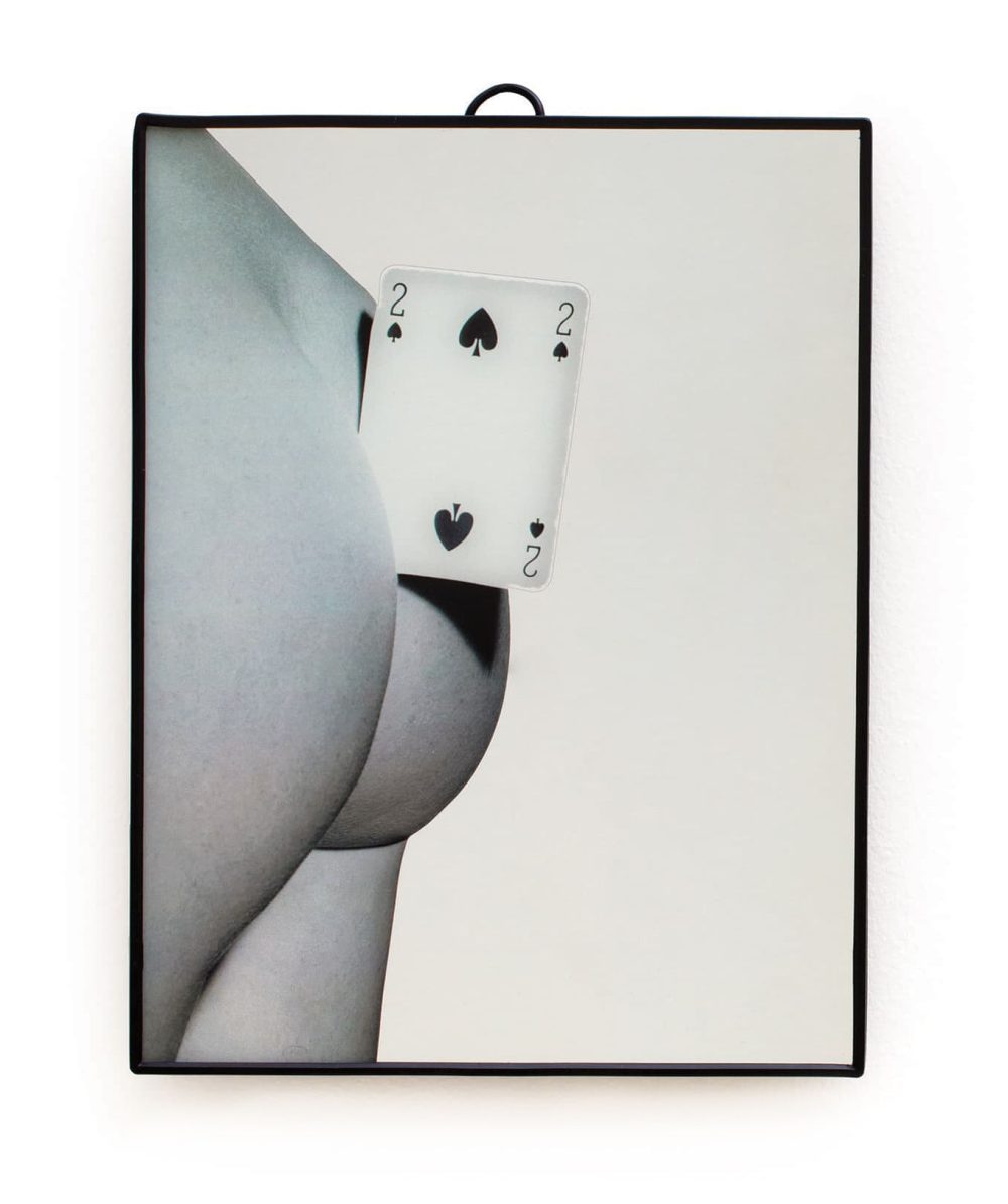 Seletti Toiletpaper specchio 2 di picche