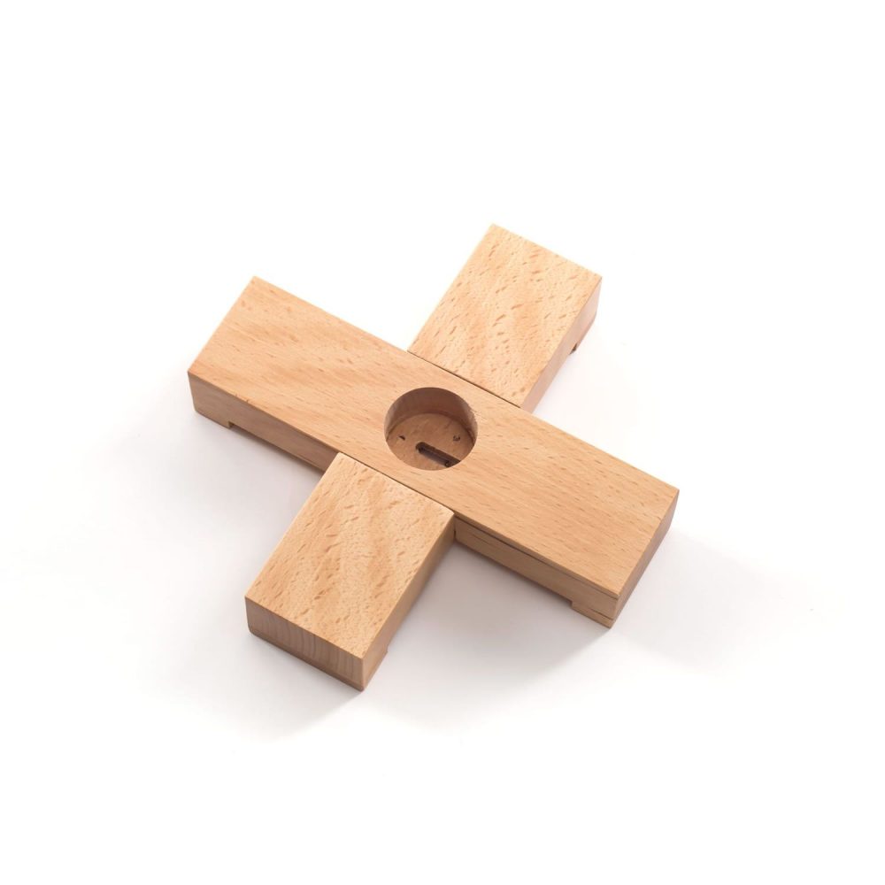 Seletti base in legno per neon linea