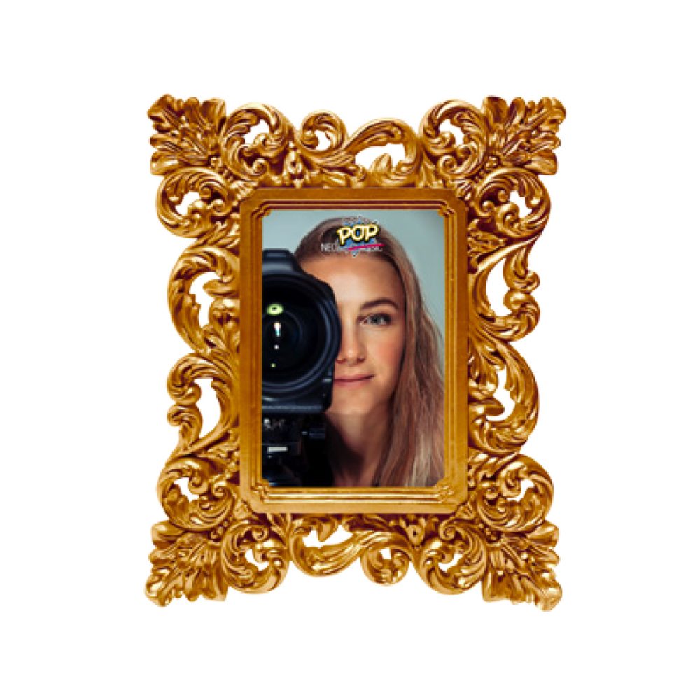 Cornice portafoto Pop Neo Classic Rettangolo Oro