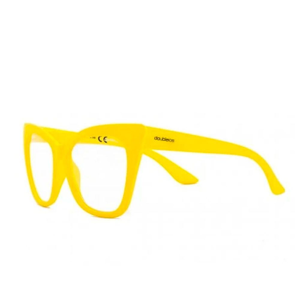 Doubleice OCCHIALE LETTURA PANTHERA GIALLO +2 - immagine 2