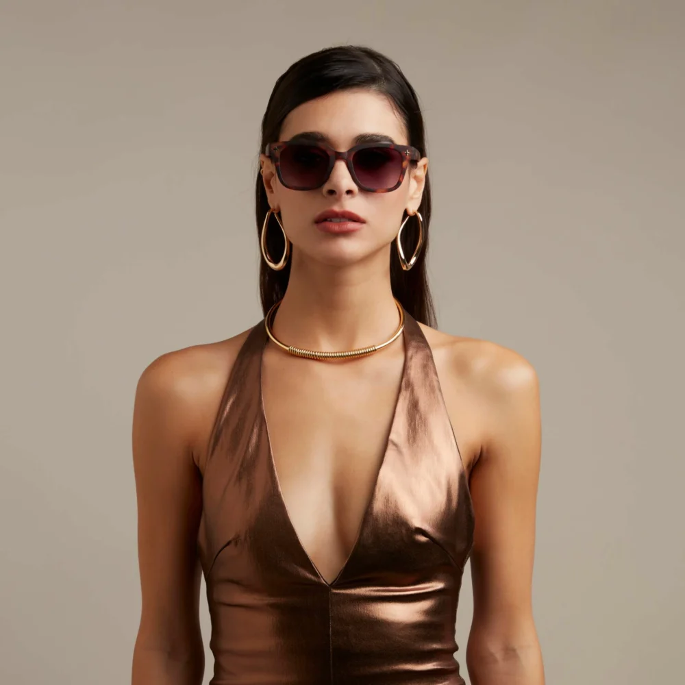 Okkia Occhiale da Sole Modello Giovanni Classic Havana - immagine 2