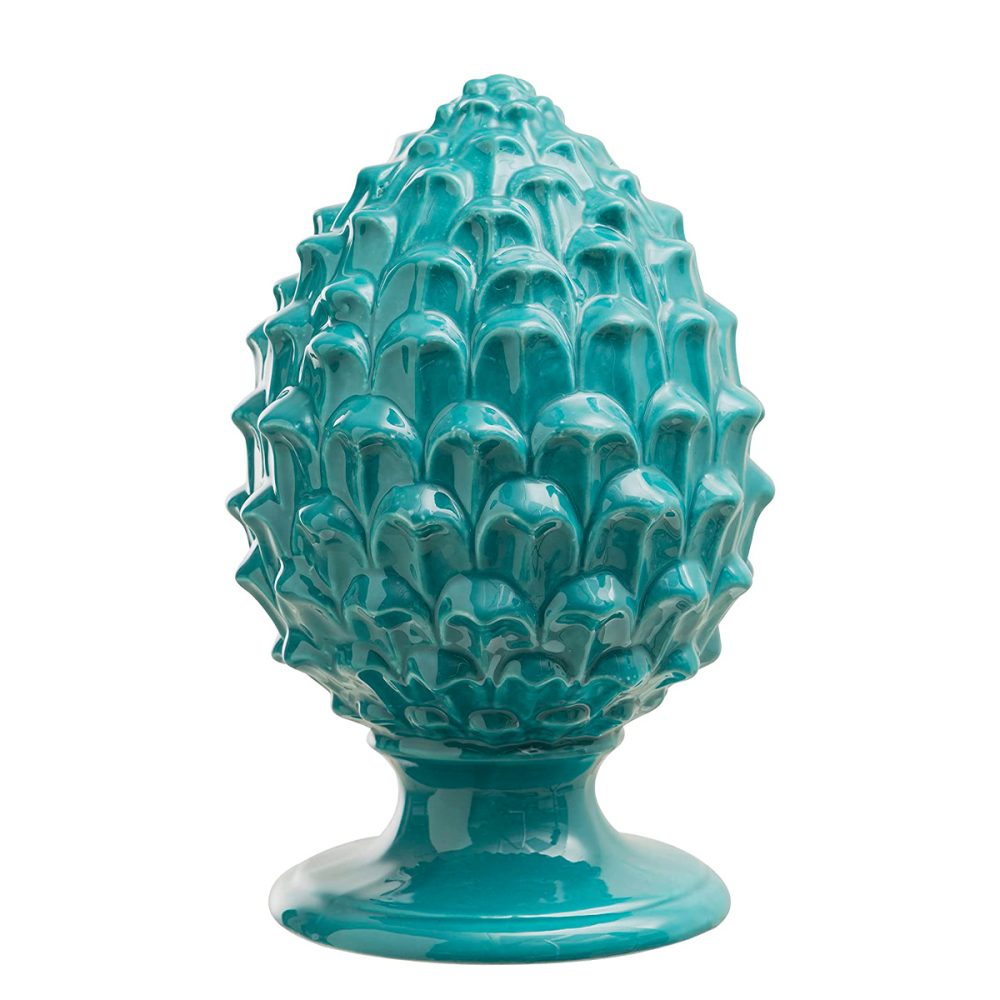 PIGNA - Decorazione Turchese h.27 cm