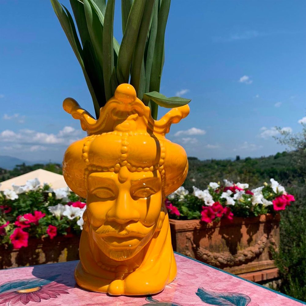 TESTA DI MORO Uomo - Vaso Giallo - immagine 2
