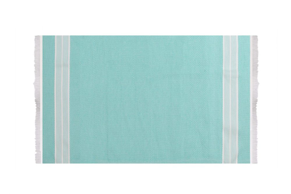 Towel to go Asciugamano Madagaskar Menta/Bianco - immagine 2