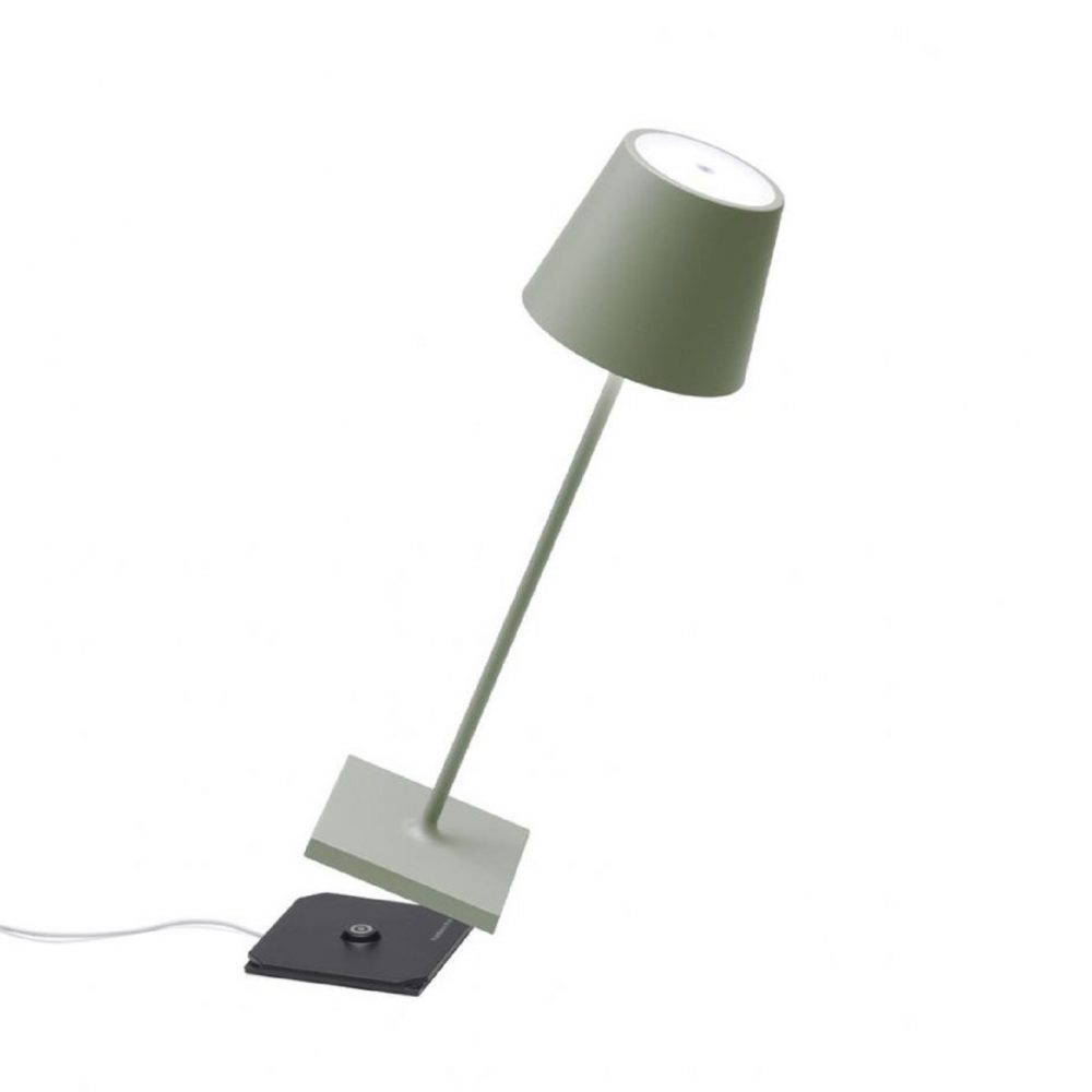 Zafferano Poldina Pro Lampada da tavolo salvia - immagine 2