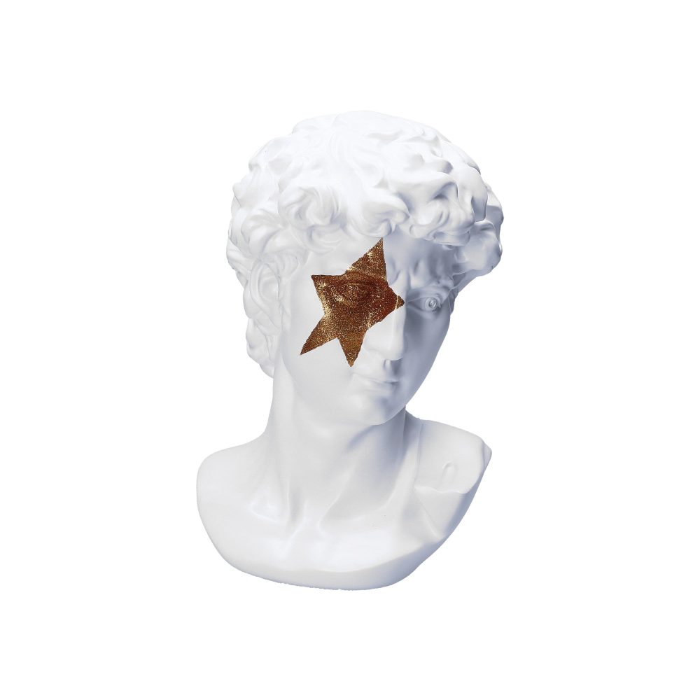 Busto Il David Stella Oro