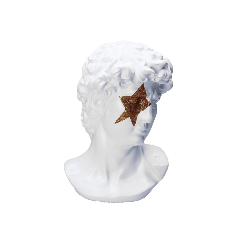 Busto Il David Stella Oro - immagine 2