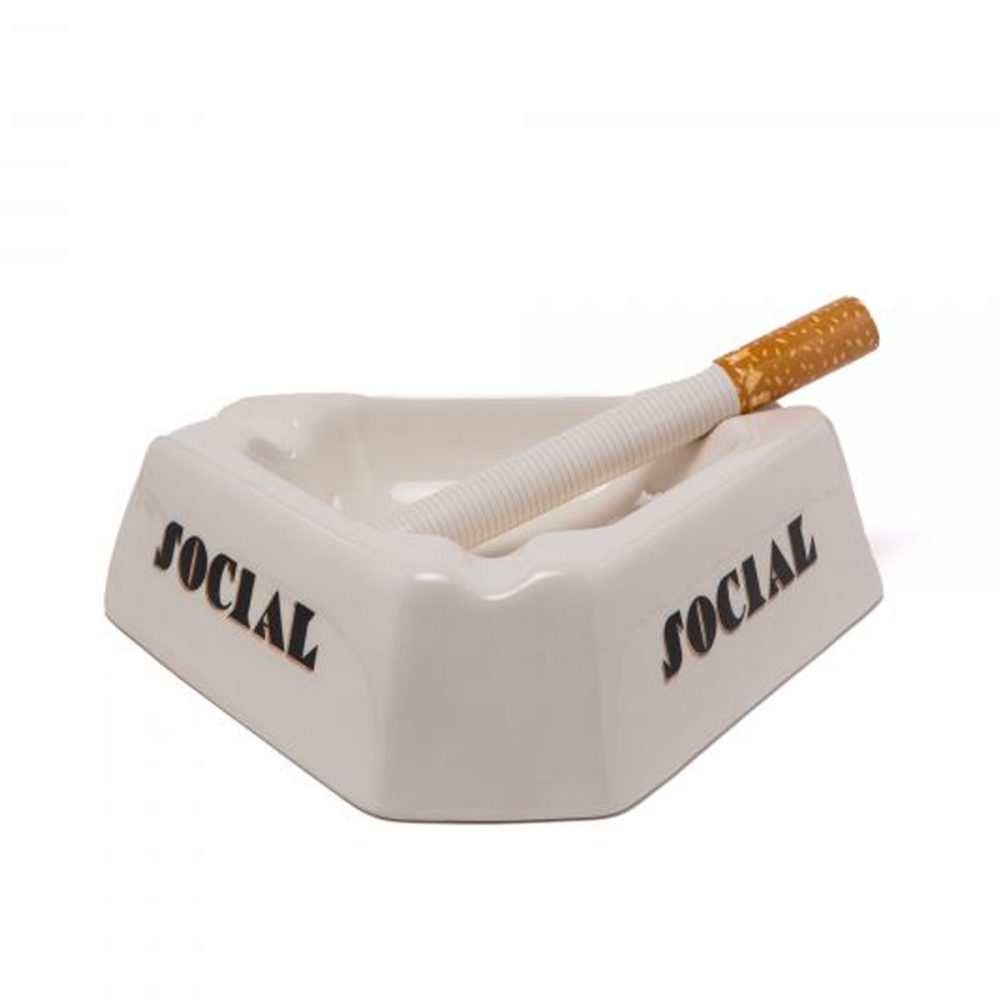 Seletti Diesel Centrotavola in porcellana Social Smoker