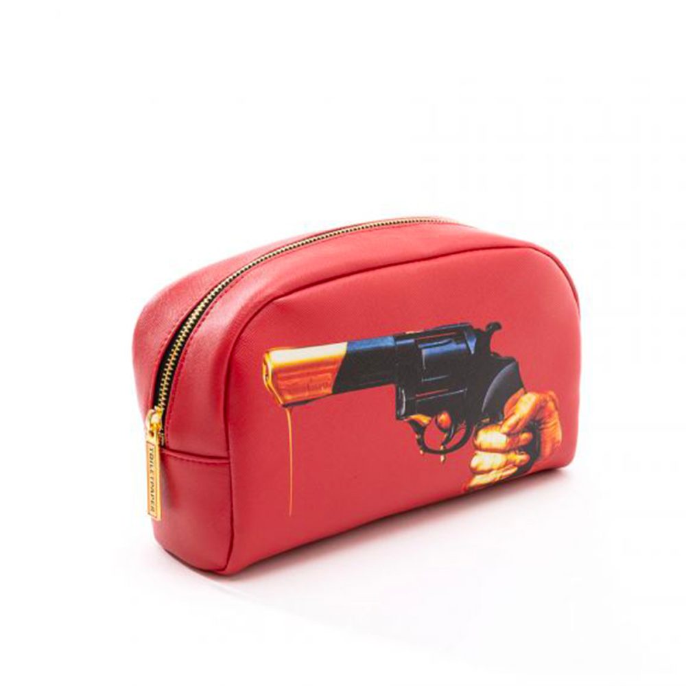 Seletti Toiletpaper Beauty Case Revolver - immagine 2