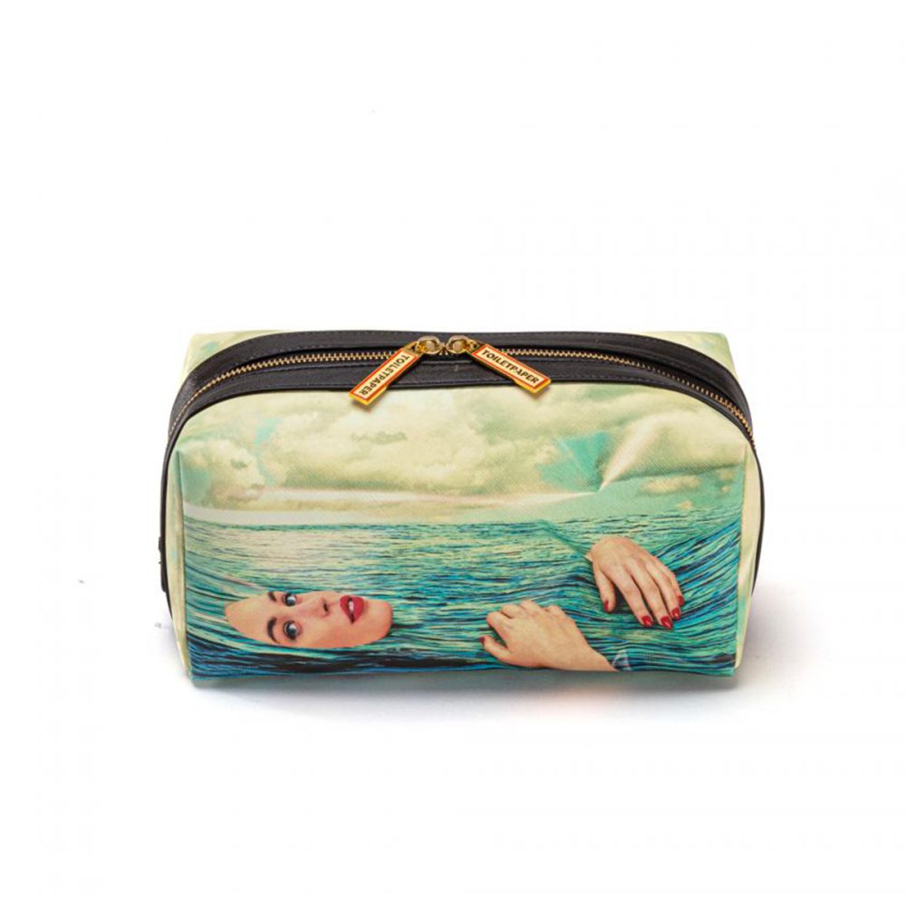 Seletti Toiletpaper Washbag Sea Girl