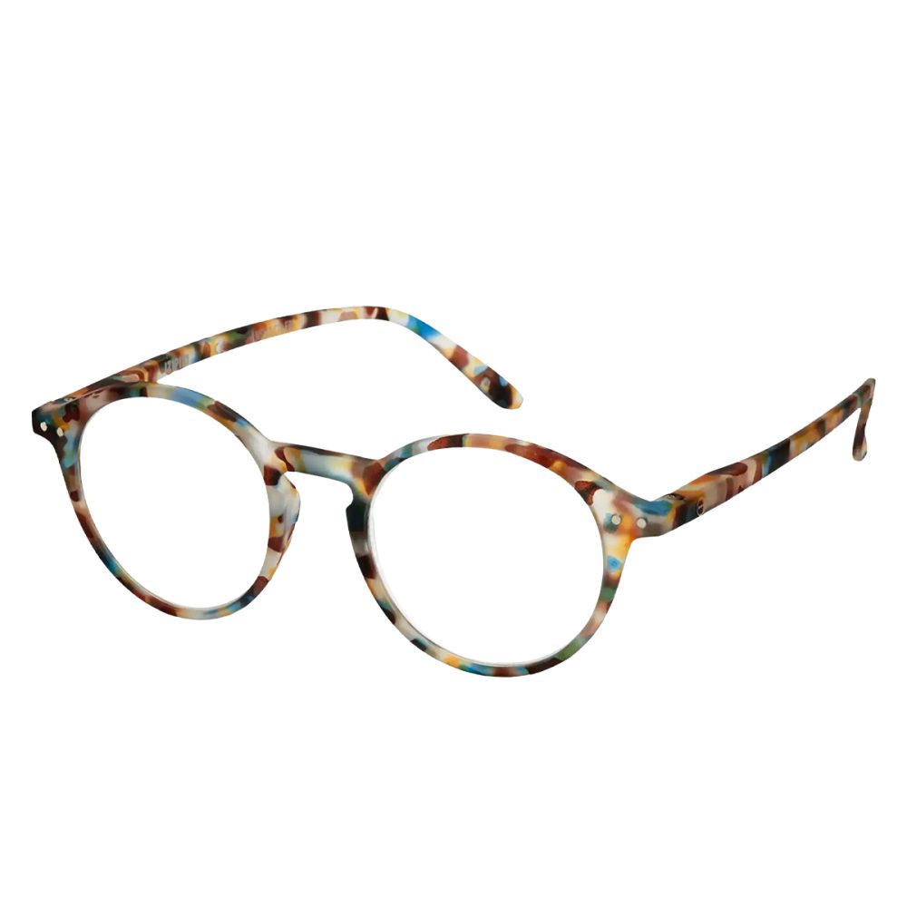 Izipizi Occhiale lettura Modello #D Tartaruga Blu +3 - immagine 2