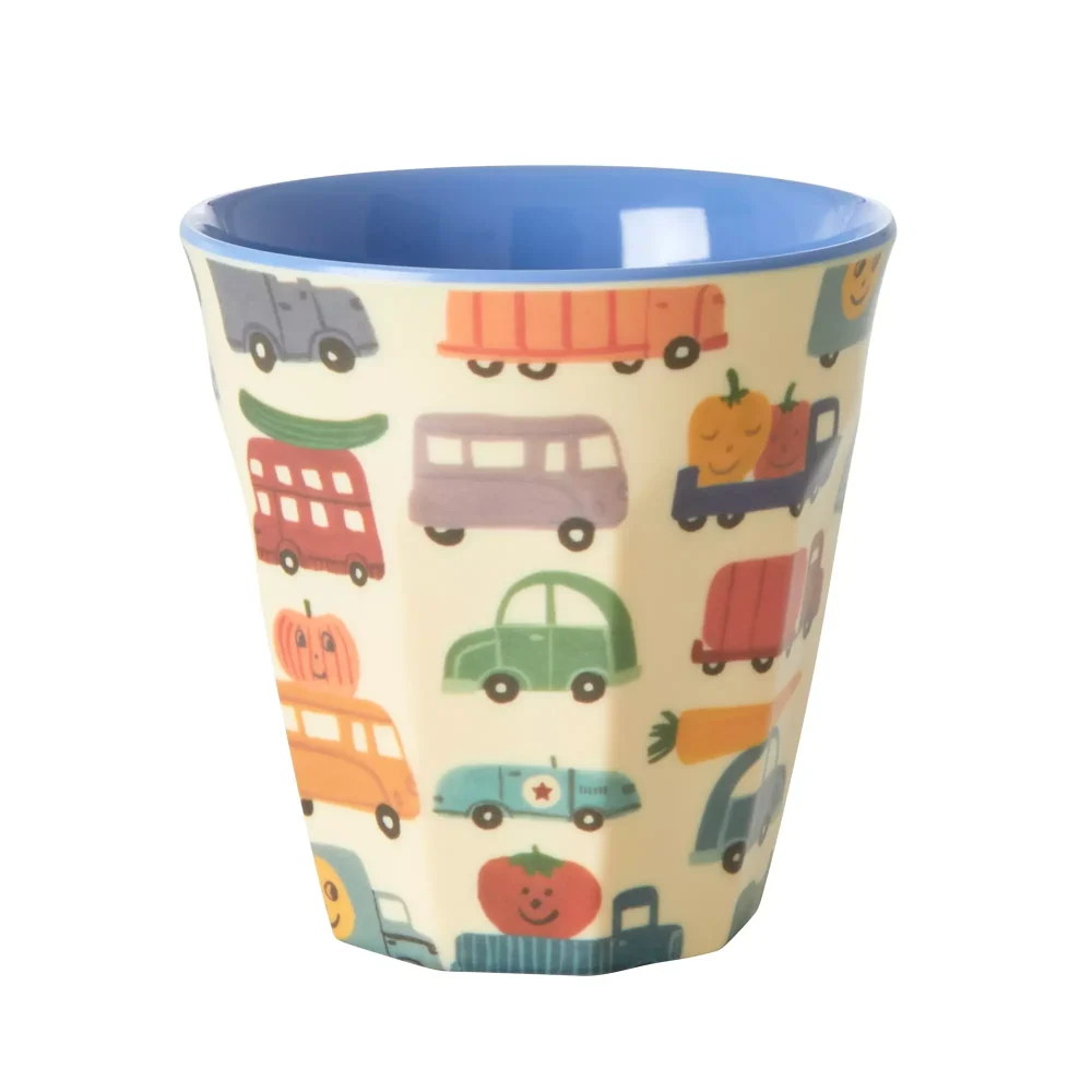 Rice bicchiere Happy Cars